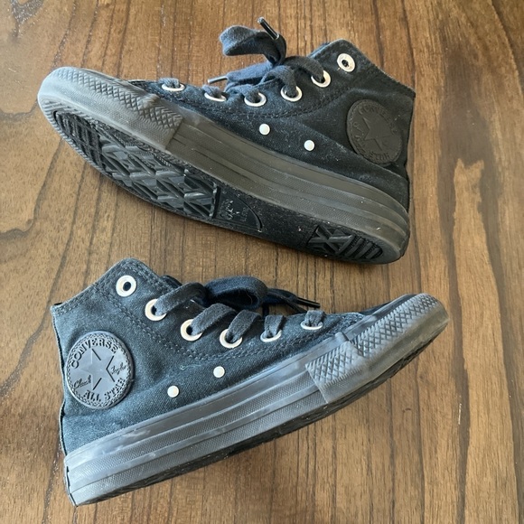 Converse Other - Converse Kids Black Canvas High-Tops